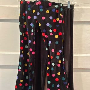 Hanna Andersson Velour Flared Leggings Bundle